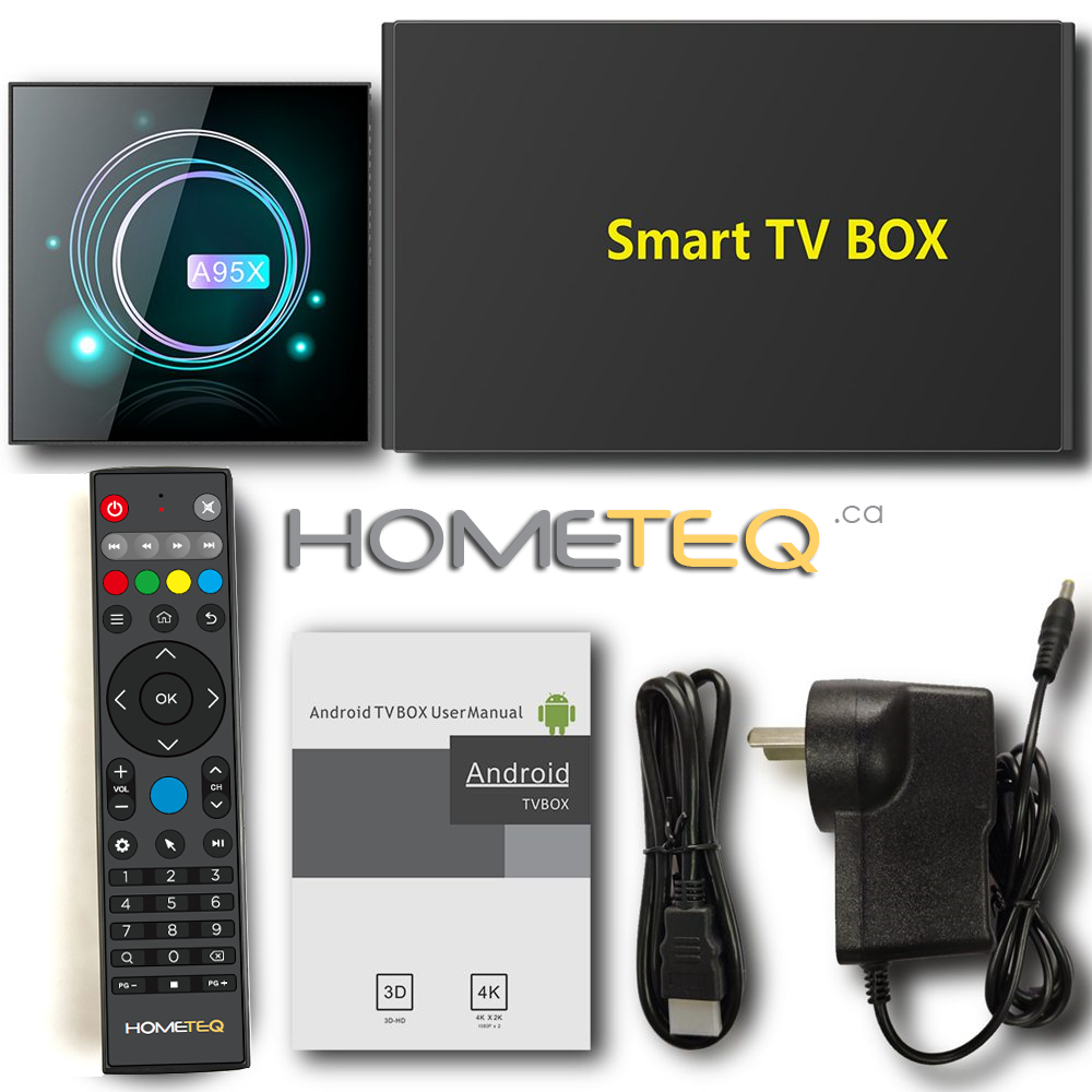 A95X F3 Slim Smart TV Box Package Content