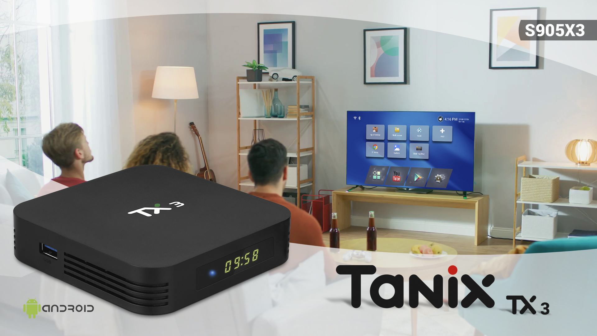TX3 S905X3 Smart TV Box (01)